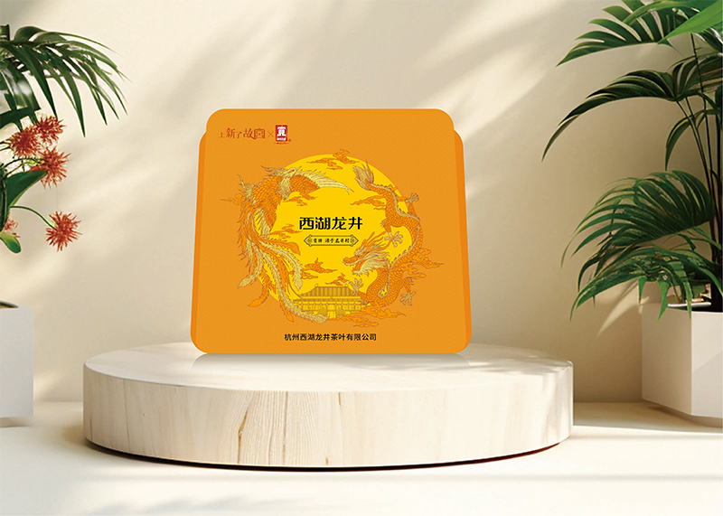 杭州石特廣告攜手 “杭州西湖龍井茶葉有限公司” 與 “上新了故宮聯(lián)名”，2025 西湖龍井頭茶新品包裝震撼上市