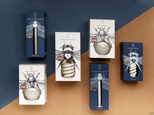 史上最有趣的燈泡包裝設計