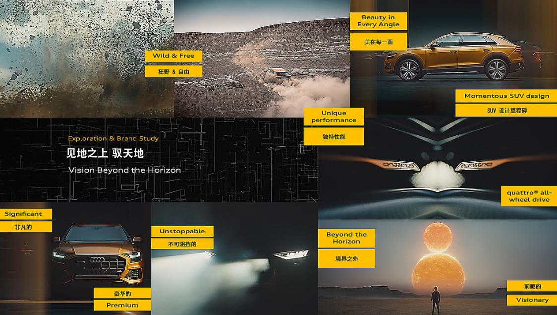 創(chuàng)意奧迪Audi Q7全球GPS定位系統(tǒng)廣告 如何做的？