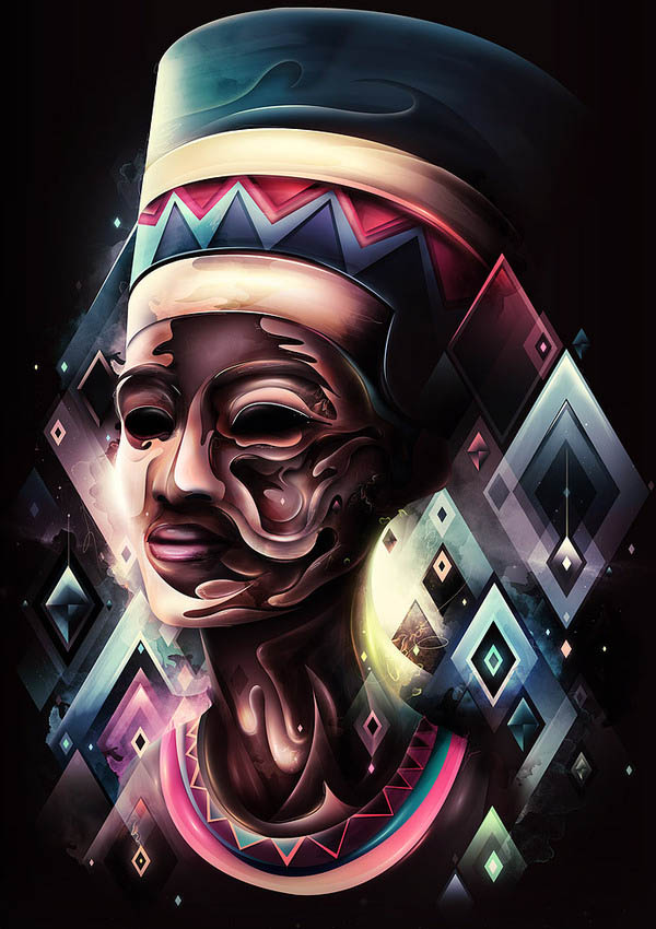 荷蘭Rik Oostenbroek超酷炫的數字視覺設計作品