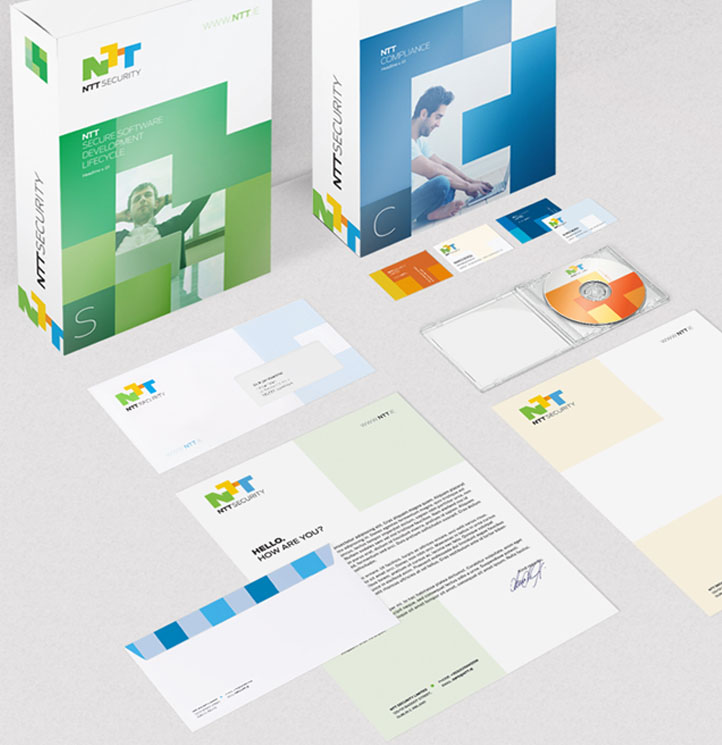 都柏林NTT安全公司VI設(shè)計(jì)