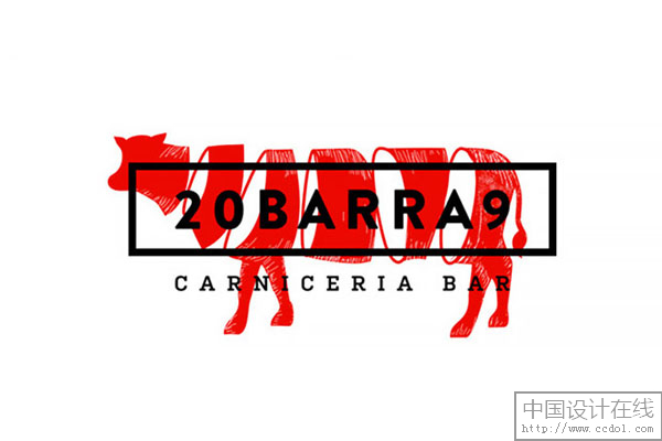 20BARRA9牛排餐廳視覺設計