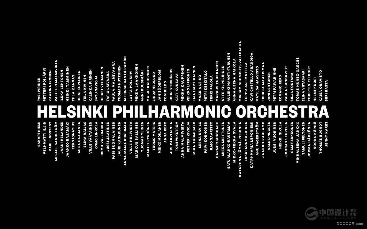 赫爾辛基交響樂團(tuán)整體品牌加強(qiáng)設(shè)計(jì)-102個(gè)音樂家的力量