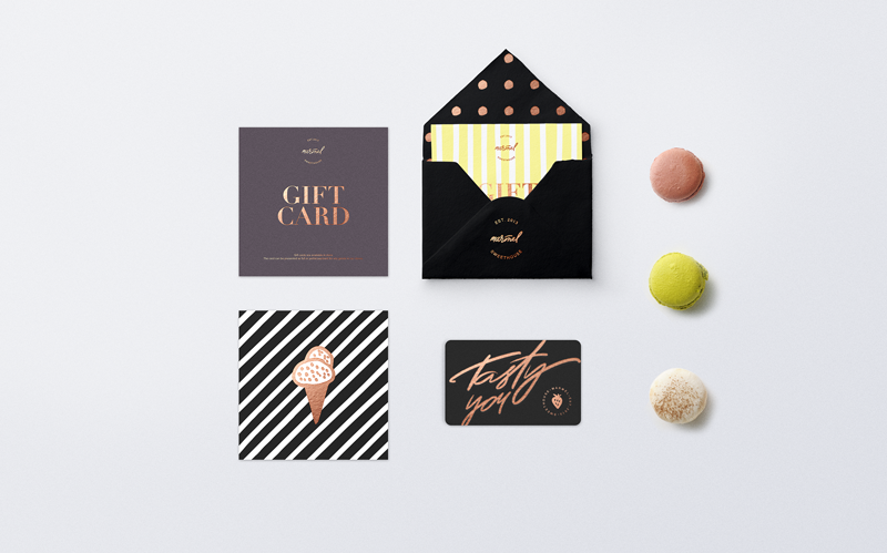 為了博得美人一笑，甜品包裝也是拼了……