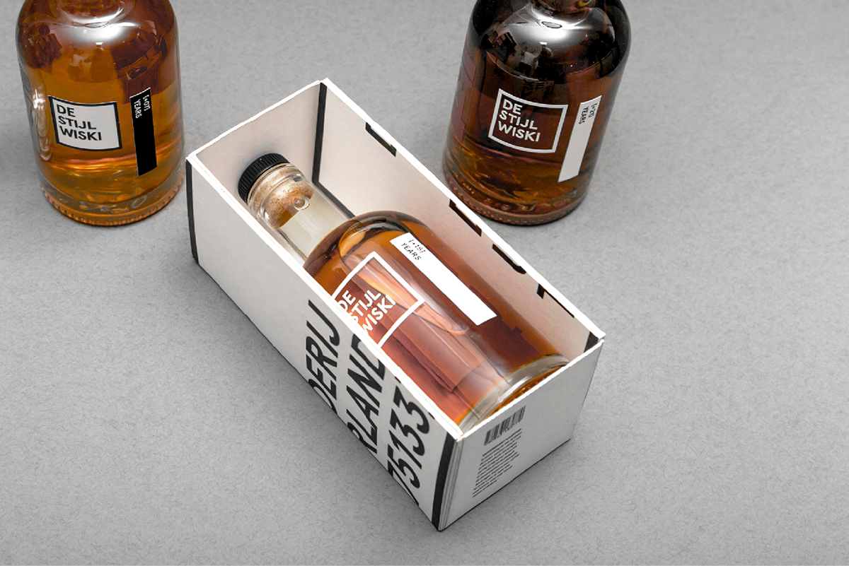 荷蘭威士忌酒品牌包裝設計
