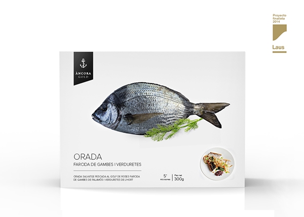 新鮮餐飲食材，冷凍海鮮食品包裝設計