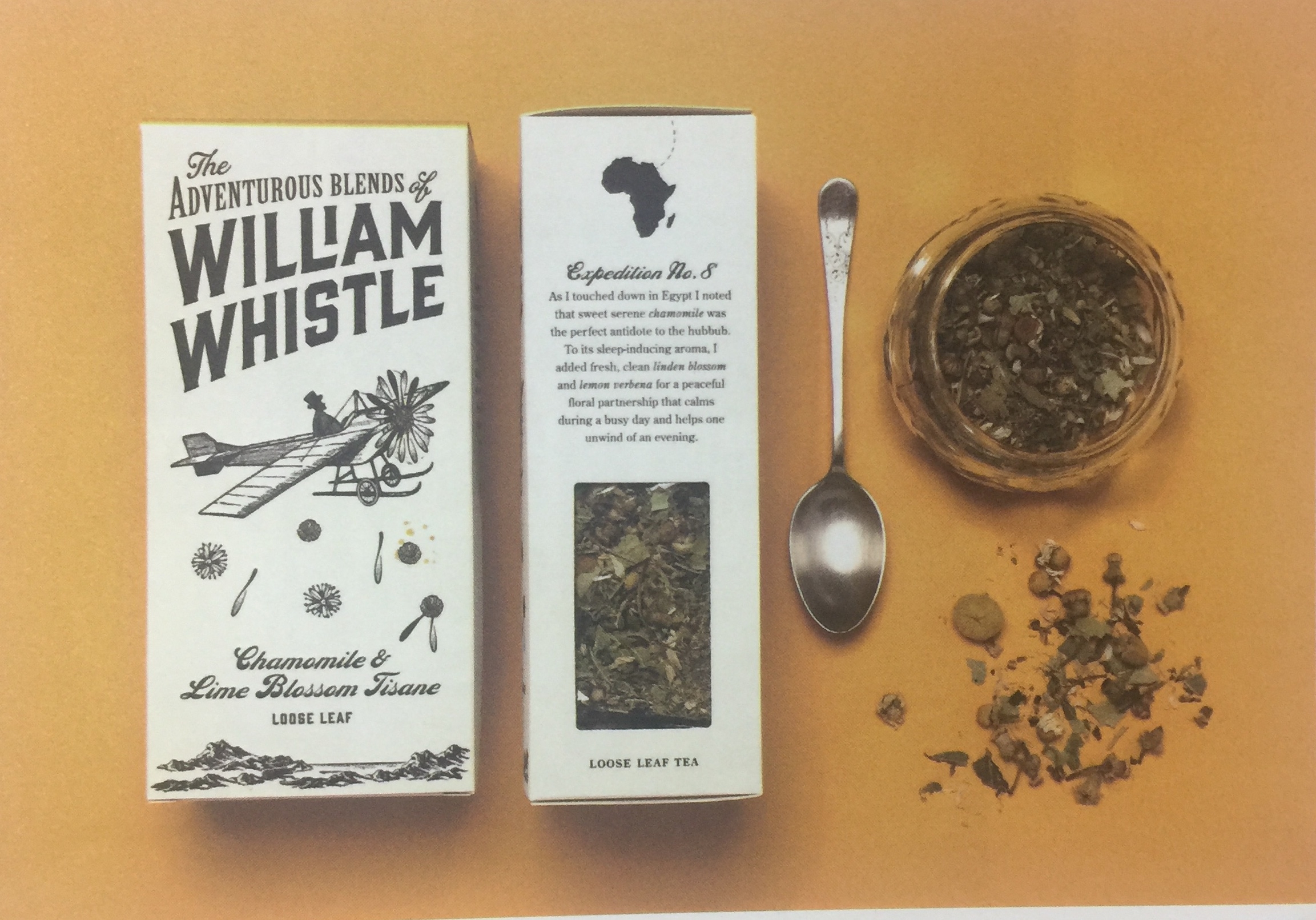 咖啡與花草茶飲品插畫包裝設(shè)計(jì)