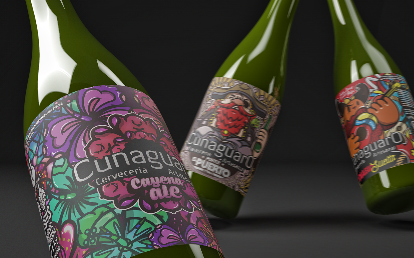 神秘主義，追求味覺, 靈魂和心的快感的啤酒包裝設計