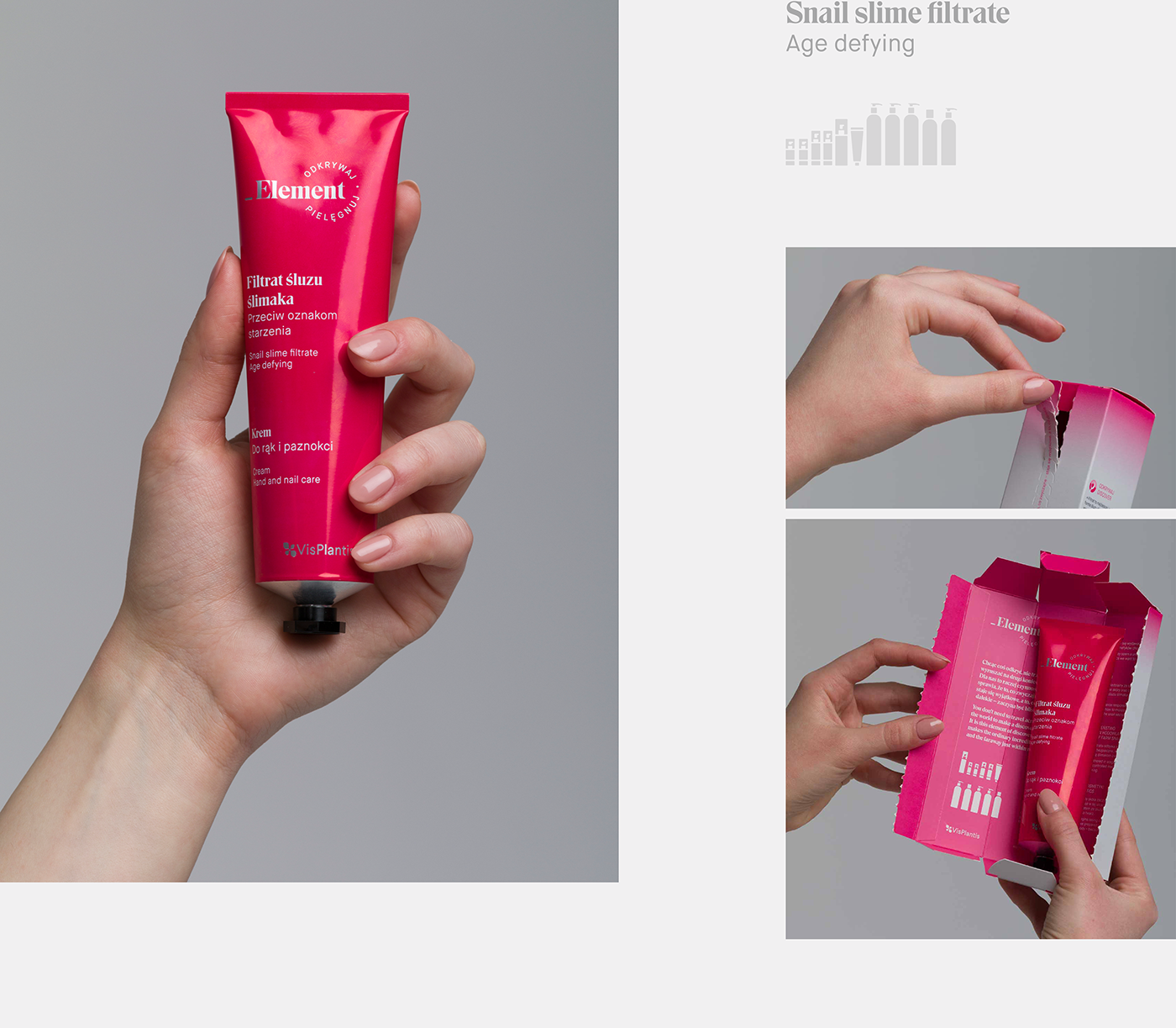 富于現代感的護膚化妝品包裝設計