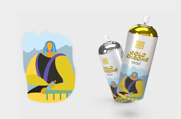 解鎖你的藝術(shù)天分，人人都是藝術(shù)家！｜BeLife噴漆包裝設(shè)計(jì)