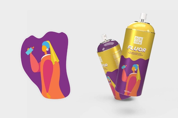 解鎖你的藝術(shù)天分，人人都是藝術(shù)家！｜BeLife噴漆包裝設(shè)計(jì)