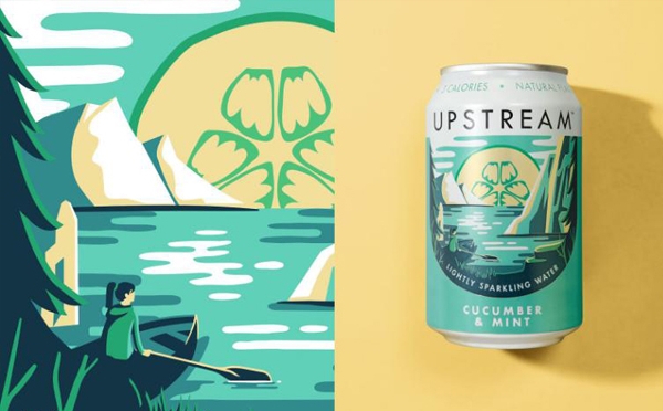 打開通往另一個(gè)世界的神奇之窗，帶你享受生活中片刻的寧靜｜蘇打水包裝設(shè)計(jì)