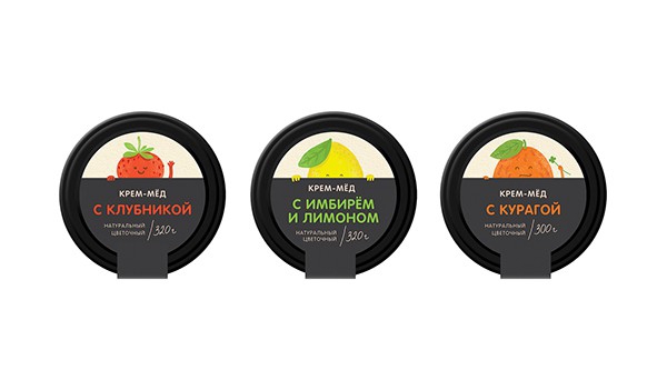 可愛到飛起的小水果？俏皮蜂蜜漿果包裝設計