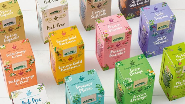 小資氣質的優雅茶系列包裝設計